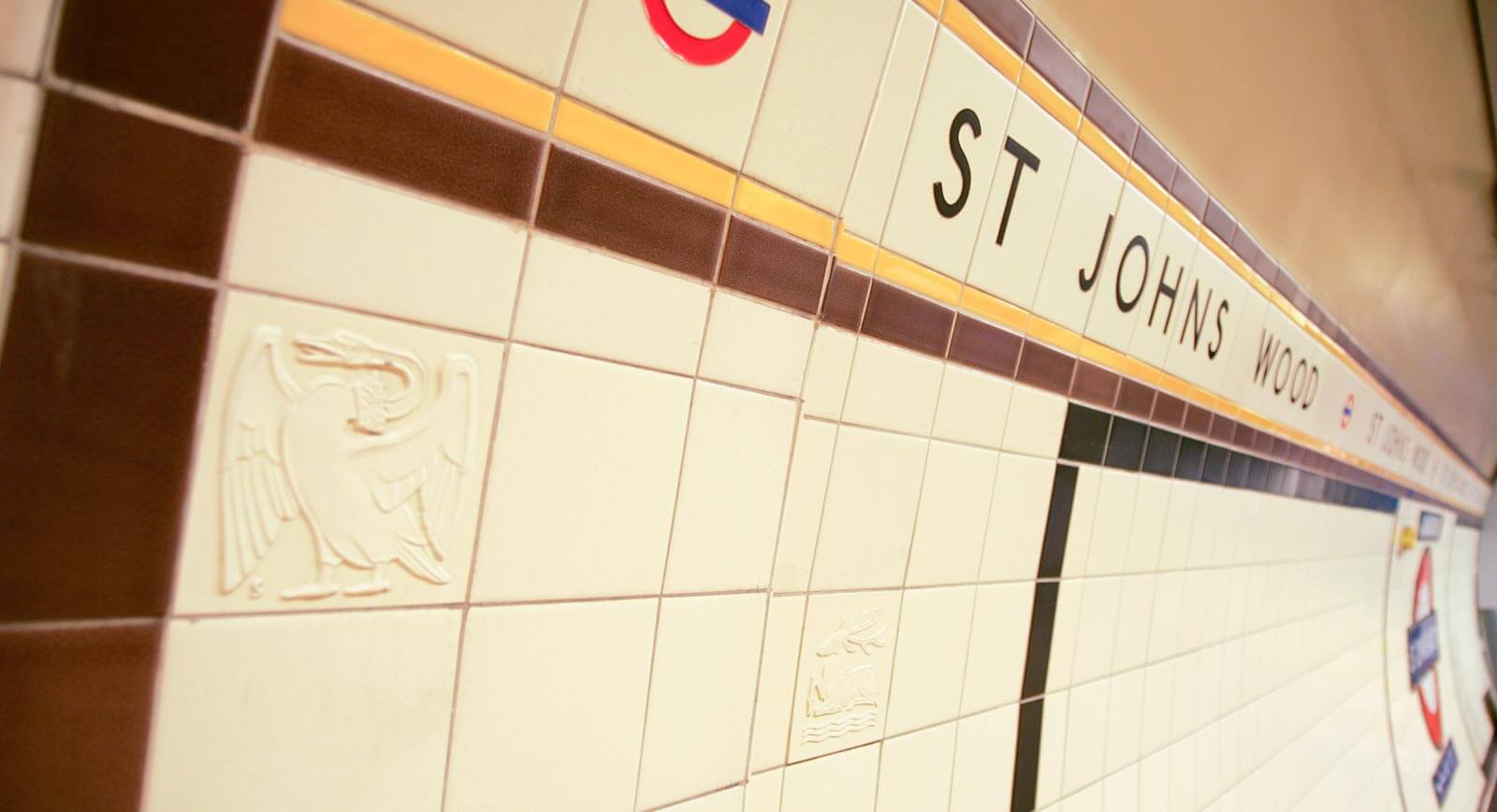 London Underground Tiles